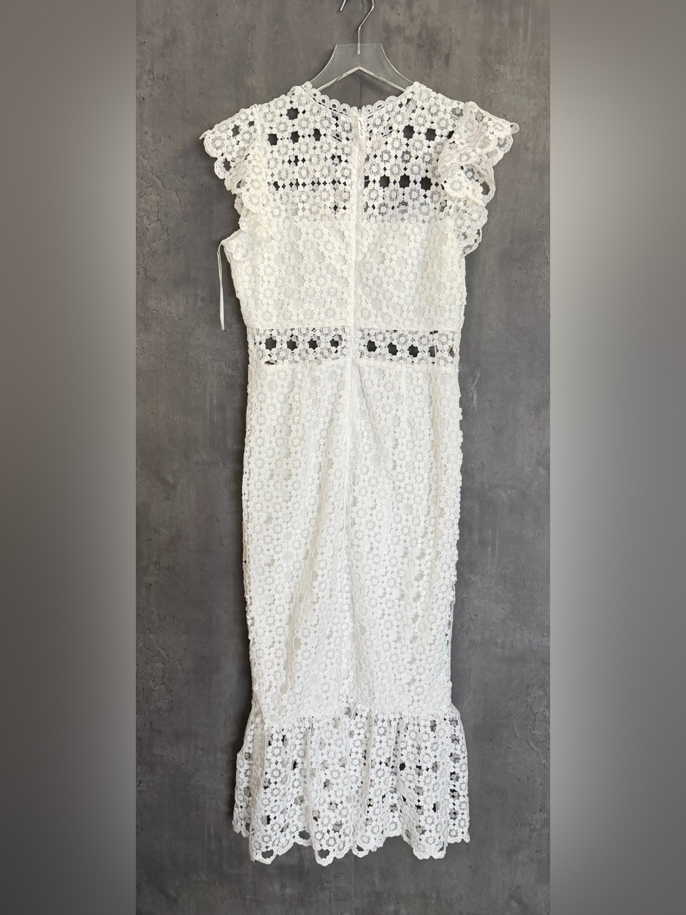 PETAL & PUP LAUREN DRESS - WHITE SIZE 6 B1173 - Picture 6 of 6